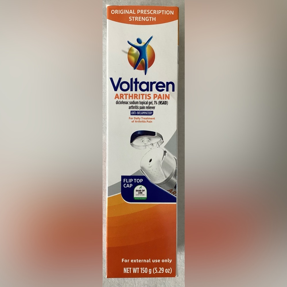 Voltaren Arthritis Pain Relief Cream 5.29oz.  Open, unused.